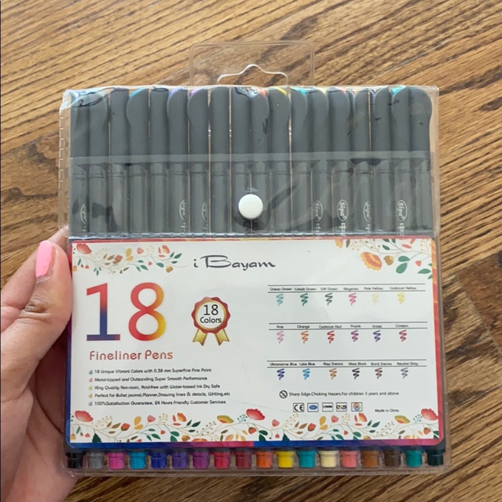 Fineliner Pens